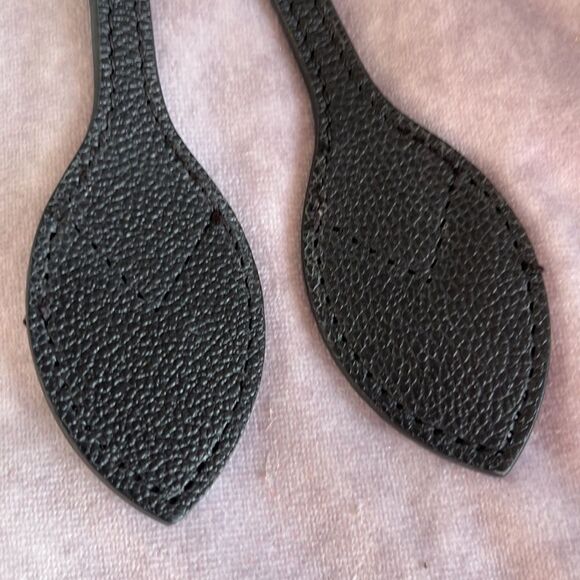 Louis Vuitton Black Empreinte Neverfull Replacement Straps 24” - Picture 2 of 7